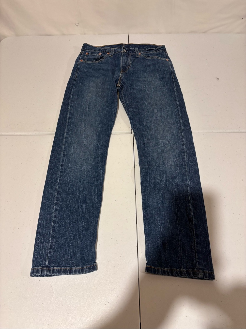 Levi’s 502 Men’s Size 29x30 Regular Fit Straight Leg Blue Denim Jeans
